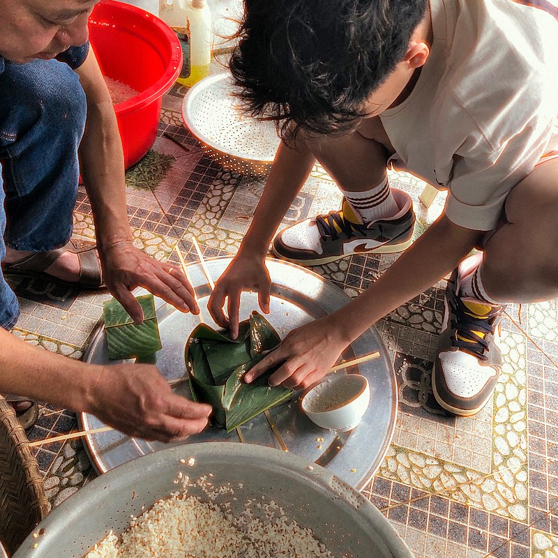 Chúc mừng năm mới 2026 ! #voyagevietnam #travelvietnam #tetvietnam #banhchung #carnetsdasie