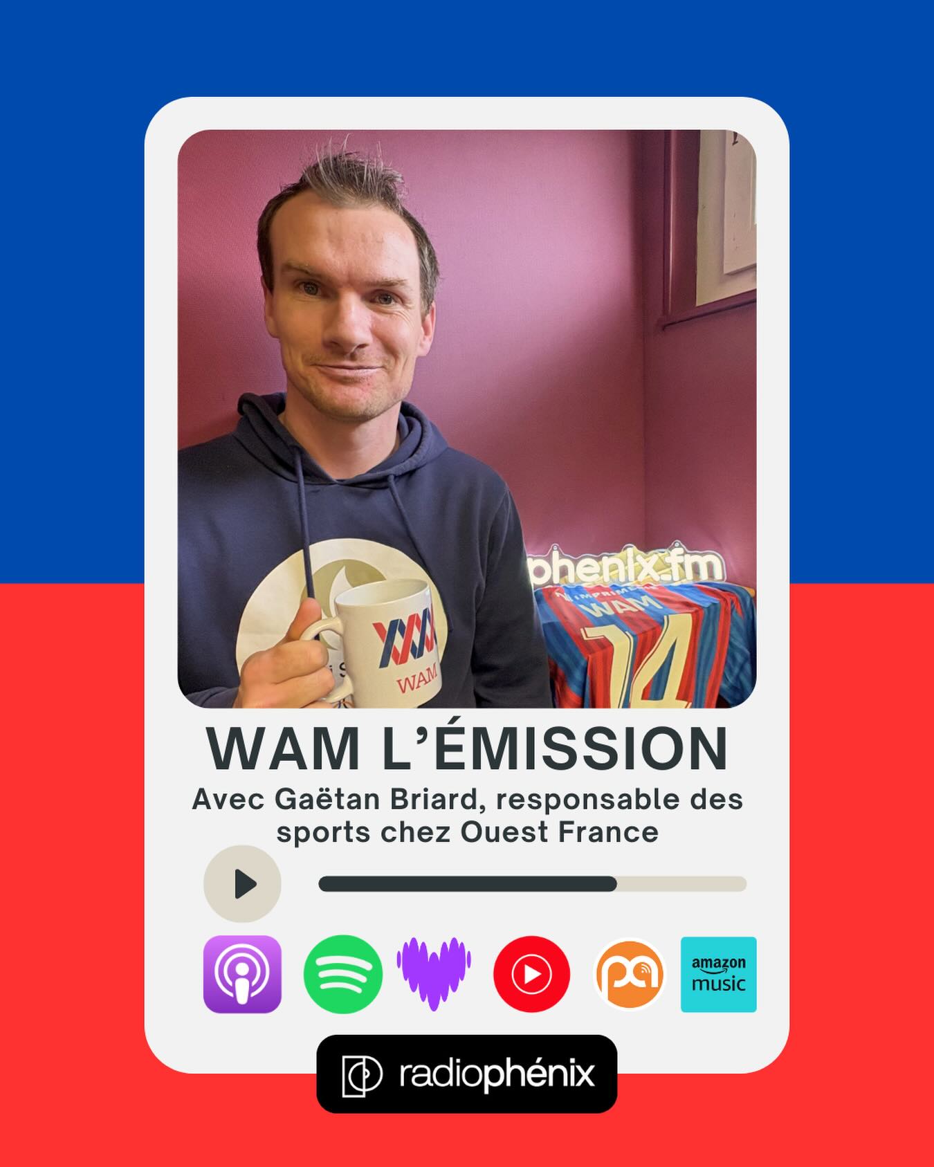 🎧 WAM L’émission avec @gaetbriard, responsable des sports chez @ouestfrance.normandie, c’est dispo en podcast !
➡️ liens en bio
🗂️ L’homme le mieux informé sur le @smcaennous dit tout sur l’actu du club, le clash au sein de l’asso, son métier de journaliste, etc.
🎙️ La compo : @lacaencaneuse, @stevesavidange, @sebwamet JB
⏺ Production : @milou_yloj de @radiophenix
📰 @ouestfrance_sports, @ouestfrance 🎧 WAM L’émission avec @gaetbriard, responsable des sports chez @ouestfrance.normandie, c’est dispo en podcast !
➡️ liens en bio
🗂️ L’homme le mieux informé sur le @smcaennous dit tout sur l’actu du club, le clash au sein de l’asso, son métier de journaliste, etc.
🎙️ La compo : @lacaencaneuse, @stevesavidange, @sebwamet JB
⏺ Production : @milou_yloj de @radiophenix
📰 @ouestfrance_sports, @ouestfrance